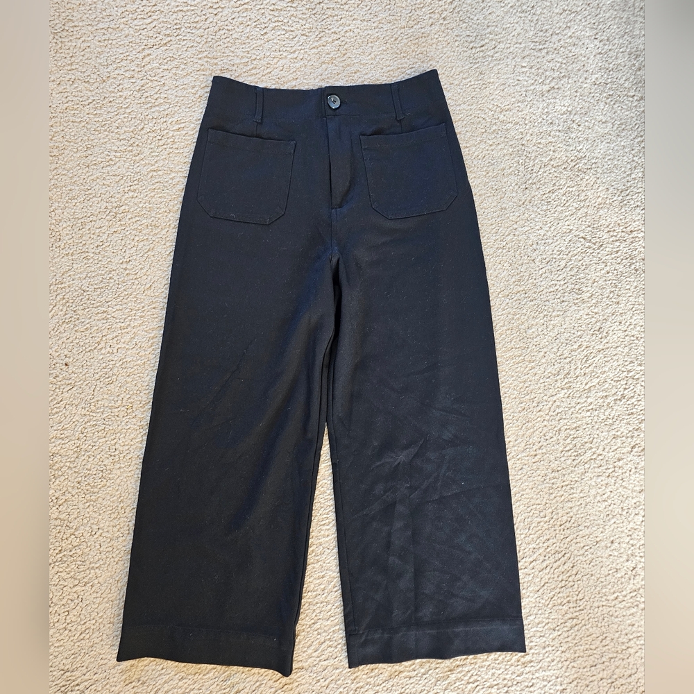 Jones New York Wide Leg Stretch Trousers